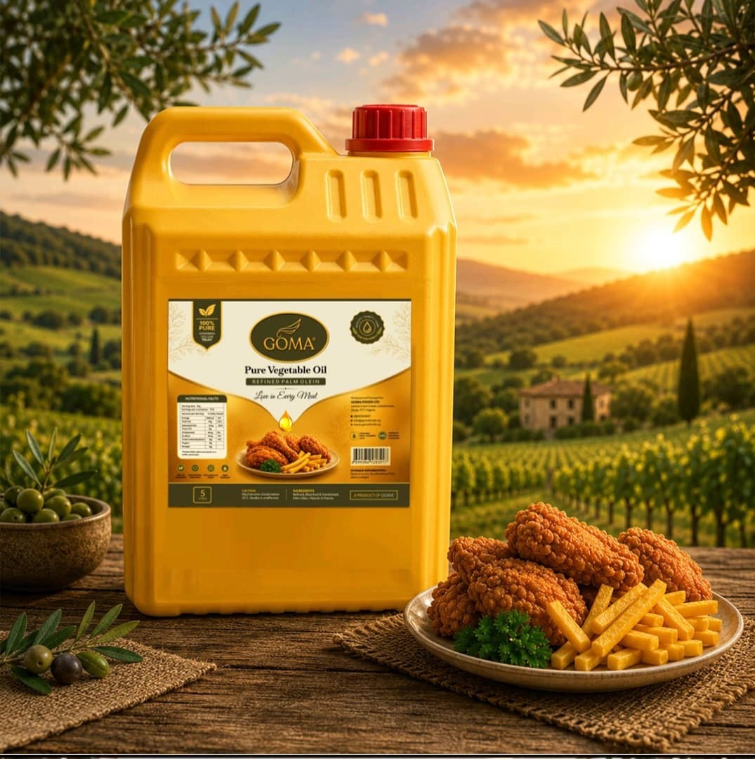 GOMA Pure Vegetable Oil 5 Litre gallon